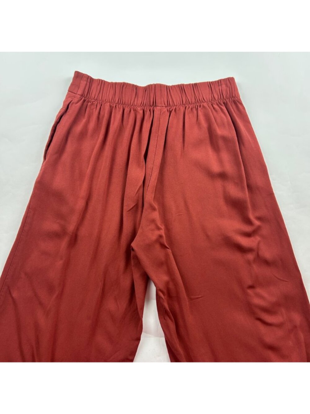Old Navy Cherry Birch Challis Playa Wide Leg Summer Pant S - Picture 7 of 7
